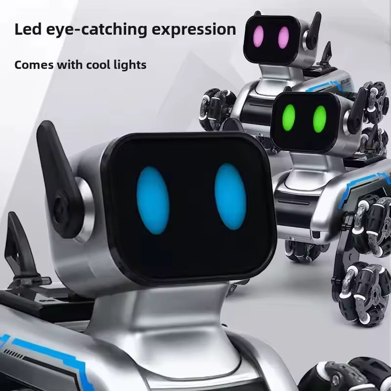 Remote & Watch Control Stunt Robot Dog with spray option