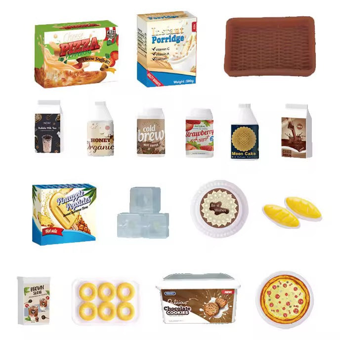 Premium Quality Fridge Toy Set with Fruits & Food Accessories !