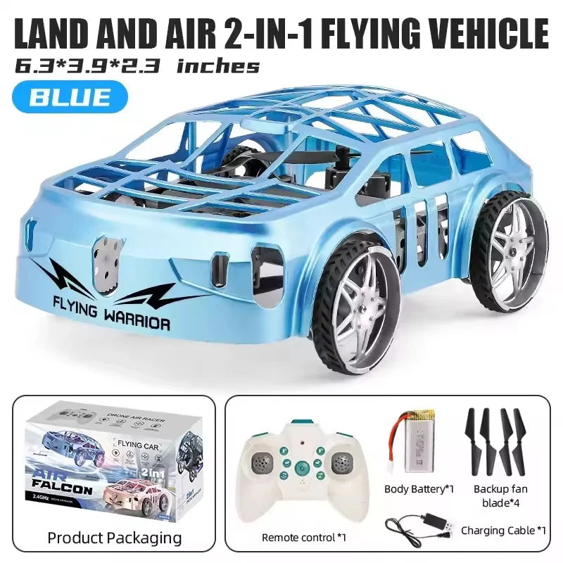 2in1 RC Mini Flying Car & Drone With Lights