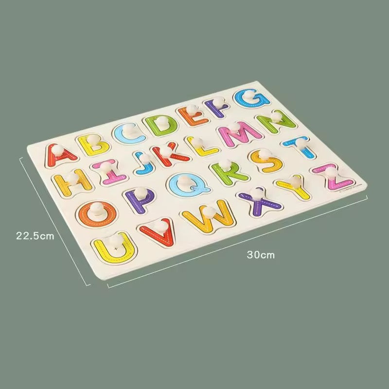 Wodden Alphabets puzzle Board!