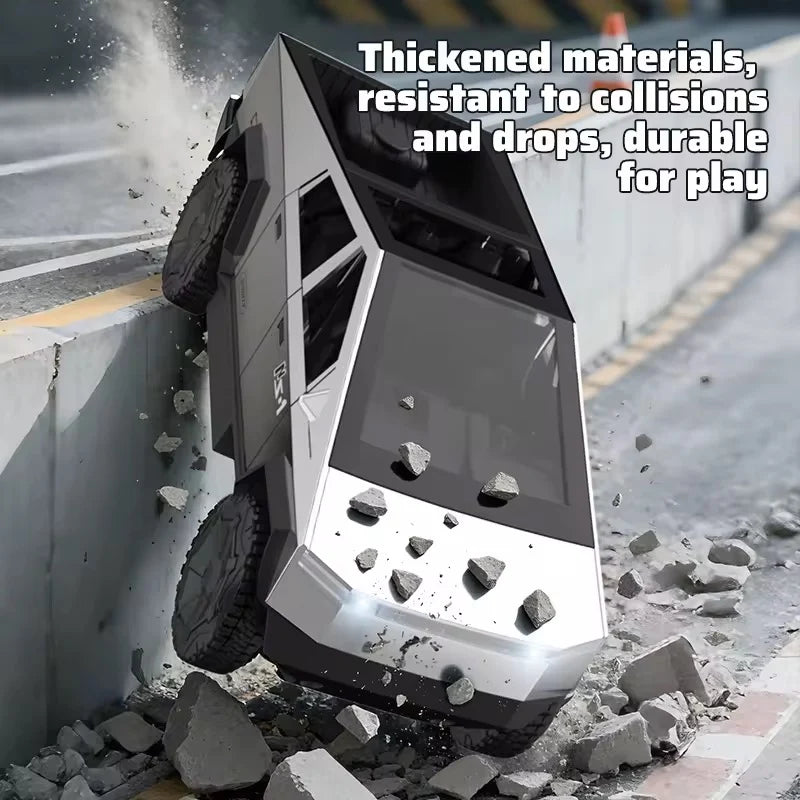 Tesla Cybertruck RC Remote Control Pickup Truck – Rechargeable Battery!