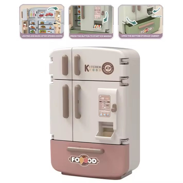 Premium Quality Fridge Toy Set with Fruits & Food Accessories !