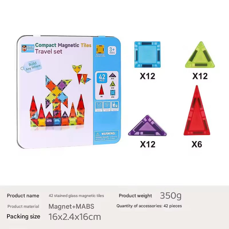 3D Magnetic Tiles Travel set !
