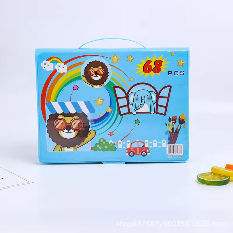 Colouring Art Kit – Multi-Character Box Set for Kids 168 pcs &  68pcs
