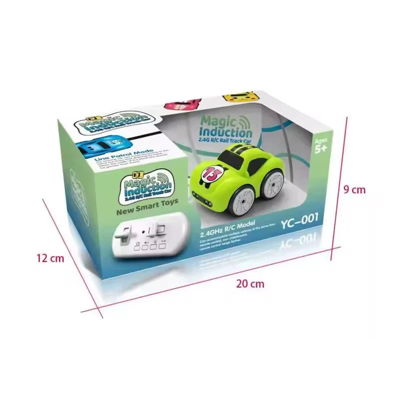 2.4GHz Electric Mini Follow Car – Remote & Induction Control Toy (1 only)