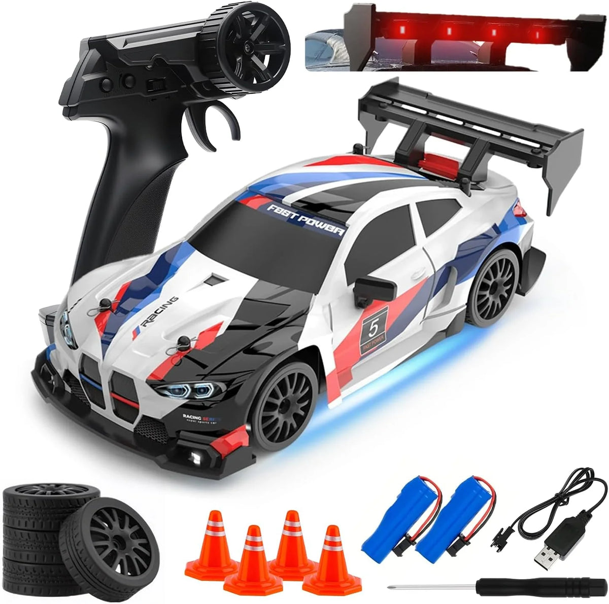 HGT RS Drift RC Car (1:24)• 07 M Series Kuro Saka