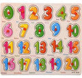 Wooden counting 1 -20 puzzle Board!
