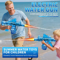 Electric Water Shooting Gun High Pressure Water Gun With Colorful Light