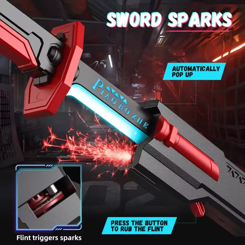 2in1 Kids Light-up Sword With Light & Smoke