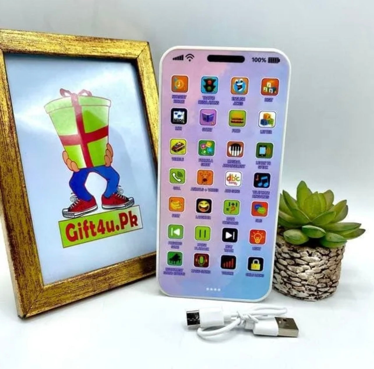 Rechargeable iphone 16 pro max |Kids version| Educational Fun learning iphone Toy