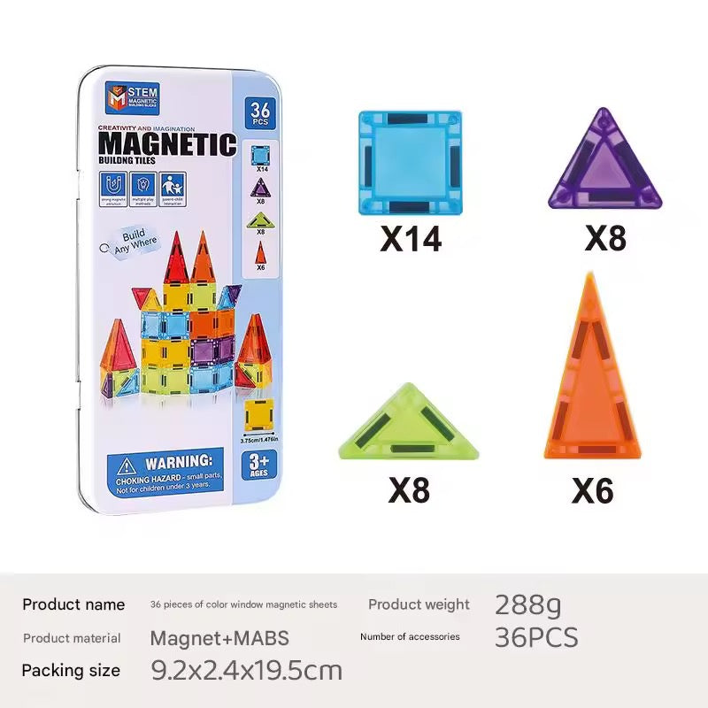 3D Magnetic Tiles Travel set !