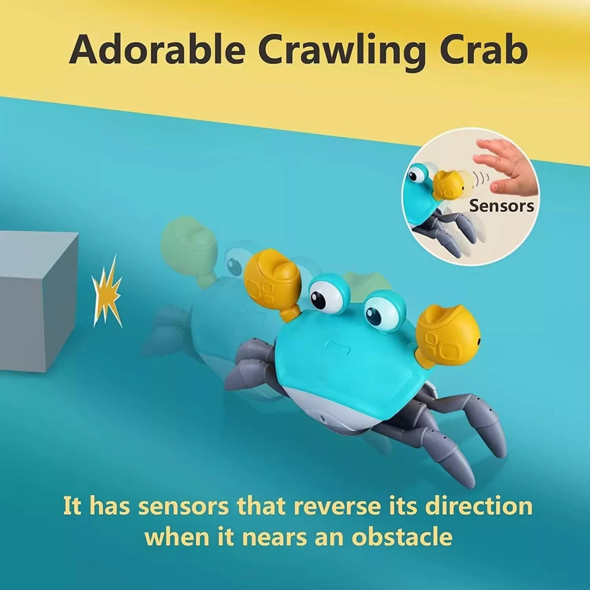 Induction Crawling Crab toy!