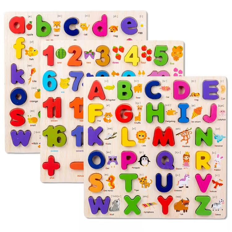 ABC Puzzle Board - 12 inches
