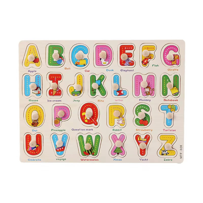 Wodden Alphabets puzzle Board!