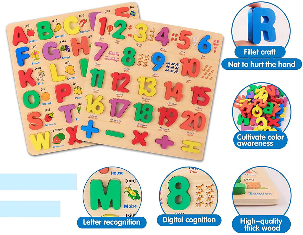 ABC Puzzle Board - 12 inches