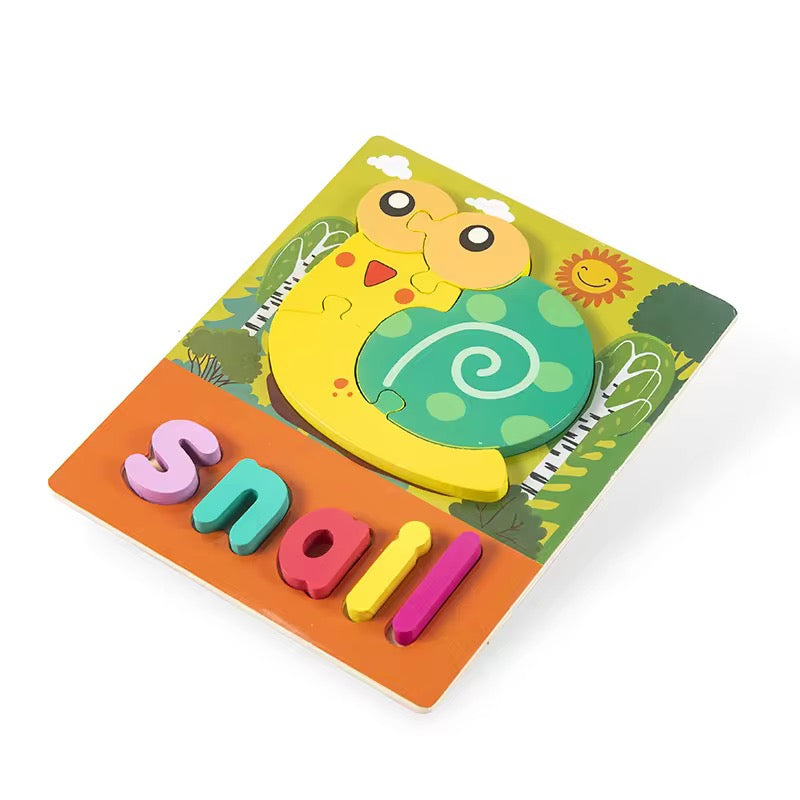 2 in 1 puzzle board for kids !