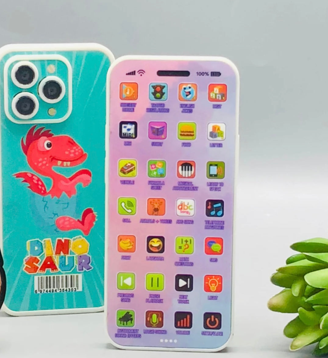 Rechargeable iphone 16 pro max |Kids version| Educational Fun learning iphone Toy
