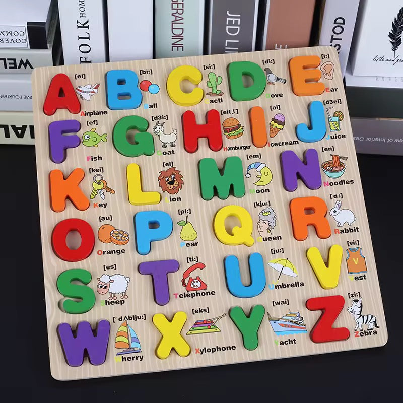 ABC Puzzle Board - 12 inches