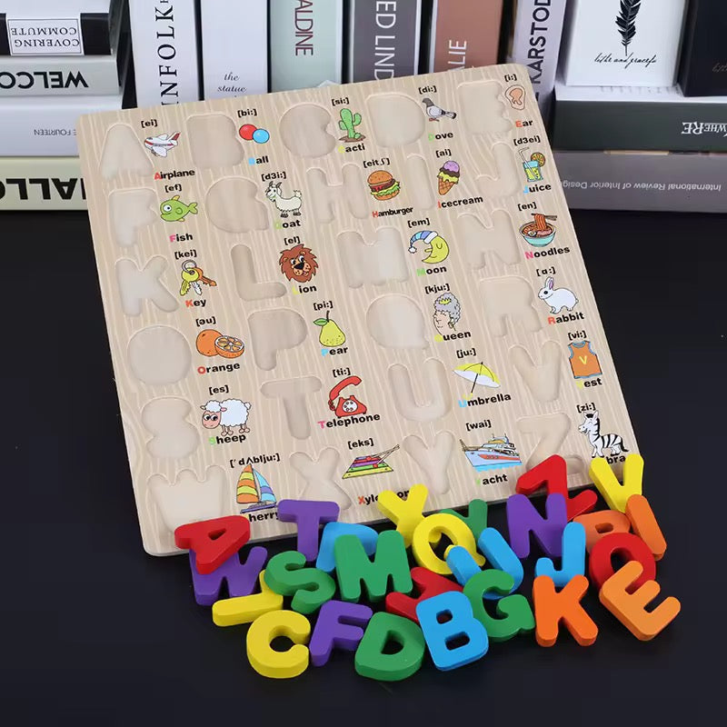 ABC Puzzle Board - 12 inches