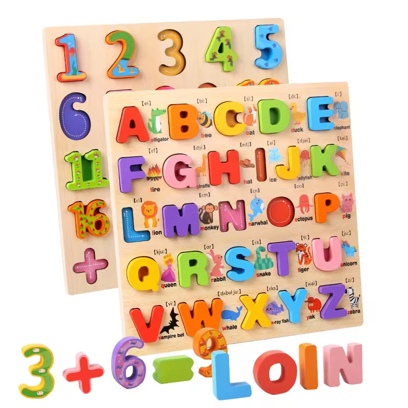 ABC Puzzle Board - 12 inches