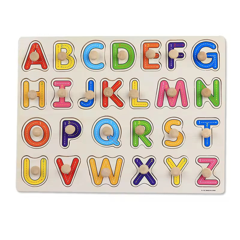 Wodden Alphabets puzzle Board!