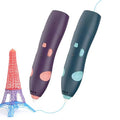 3D Drawing pen with 3 wires & Multiple Drawing cards!