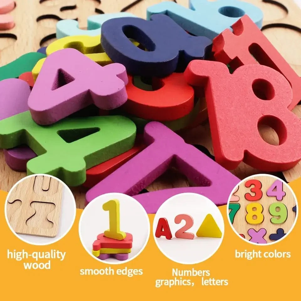 Wooden Alphabets for Kids | Capital ABC |