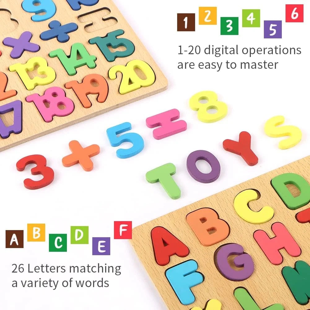 Wooden Alphabets for Kids | Capital ABC |