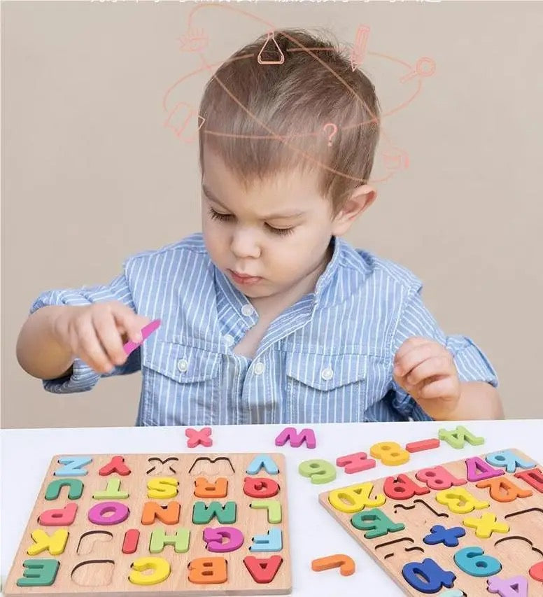 Wooden Alphabets for Kids | Capital ABC |