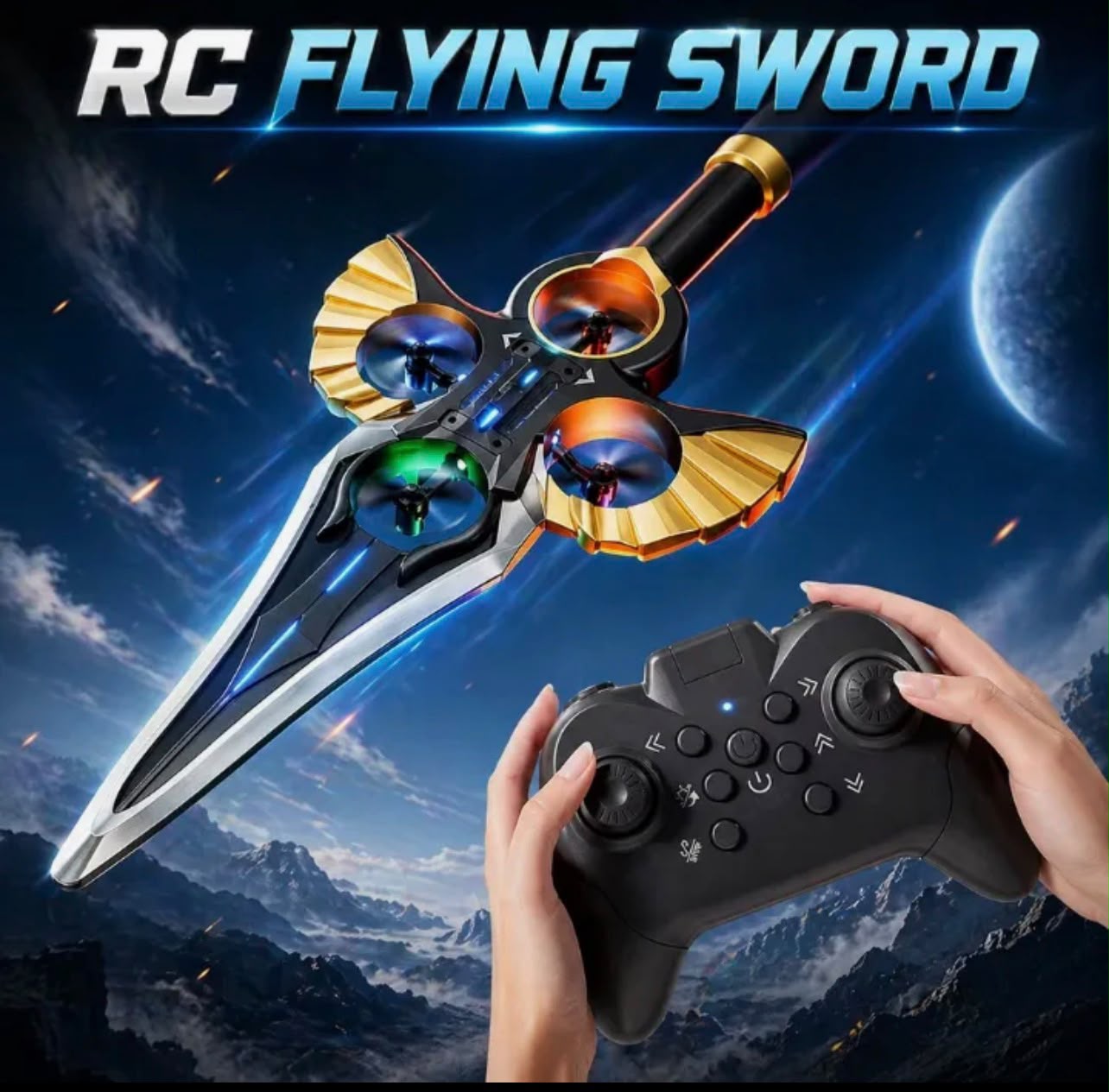 RC S21 Flying Sword Aircraft Model