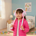 Premium Kids Plush Bunny Earmuffs - 1Pc