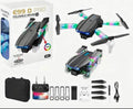E99 D Pro Double Battery Foldable Drone with HD Camera & Bright LED Lights
