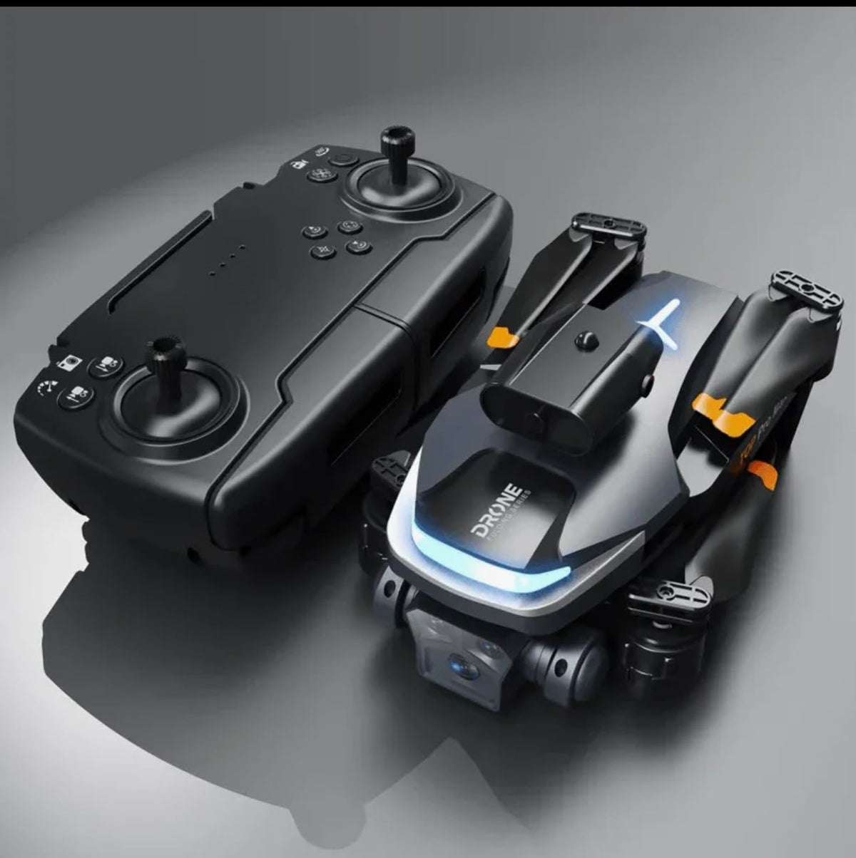 P23 Pro Dual Camera Foldable Drone with Carrying Case