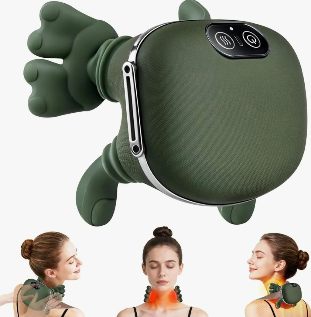 Rechargeable Shoulder & Neck Massager – Compact Portable Design