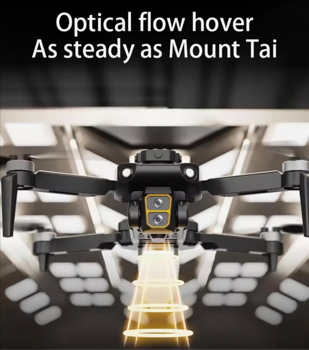 S26 Pro Dual Camera Foldable Drone with Double Battery & LED Lights