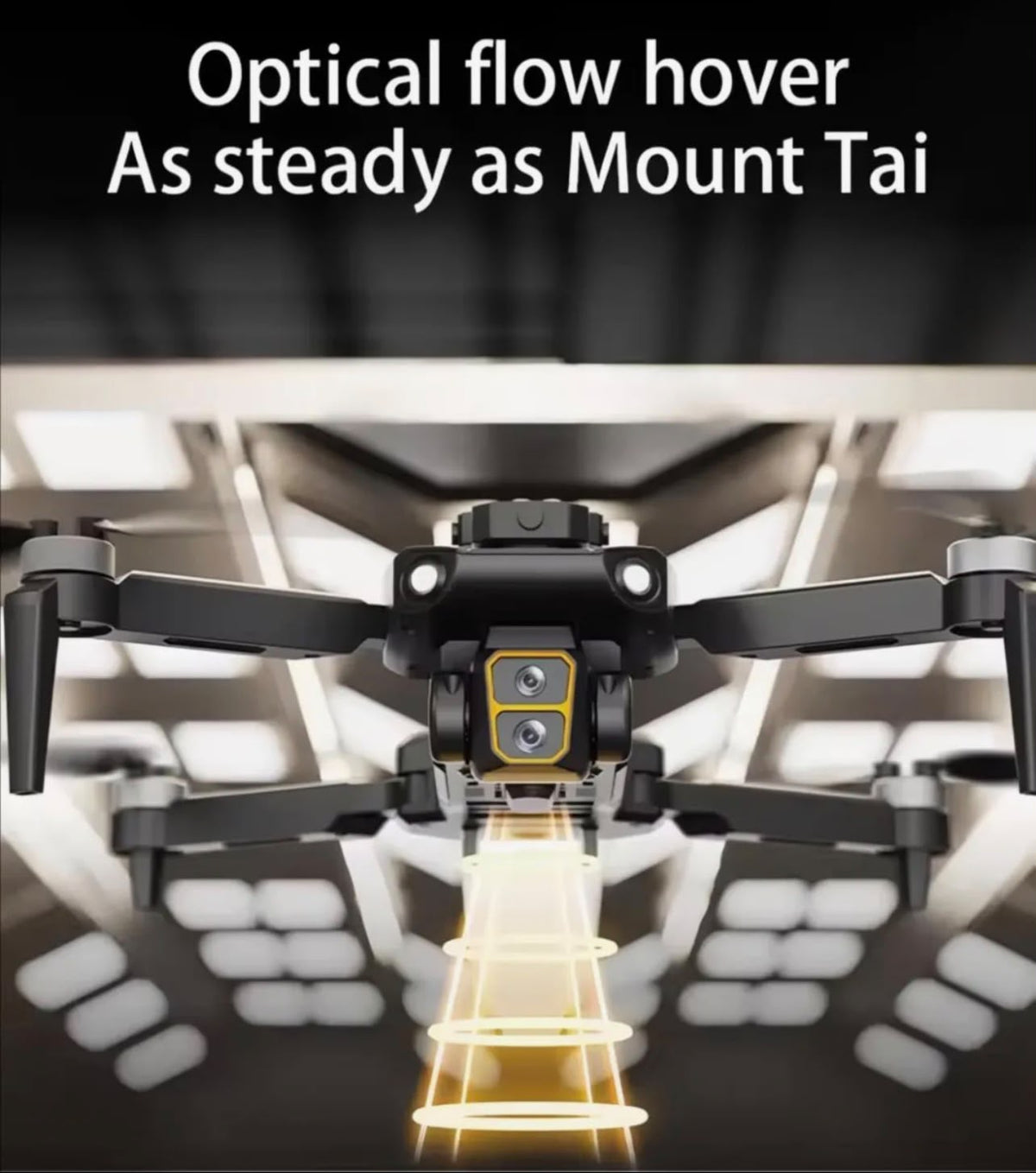 S26 Pro Dual Camera Foldable Drone with Double Battery & LED Lights